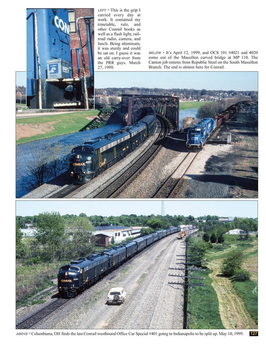 Morning Sun 1737 Penn Central and Conrail Trackside with Engineer Chip Syme