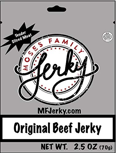 Moses Family Jerky Original Beef Jerky 2.5oz