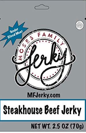 Moses Family Jerky Steakhouse Beef Jerky 2.5oz