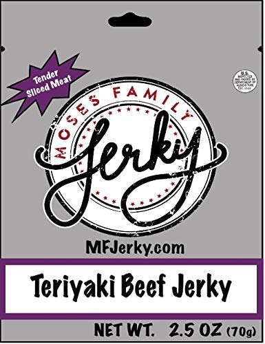 Moses Family Jerky Terryaki Beef Jerky 2.5oz