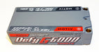 MOTIV 2036 Defy G Grey Graphene 2S 7.6V 6000mAh 100C Shorty Hardcase LiPo Battery