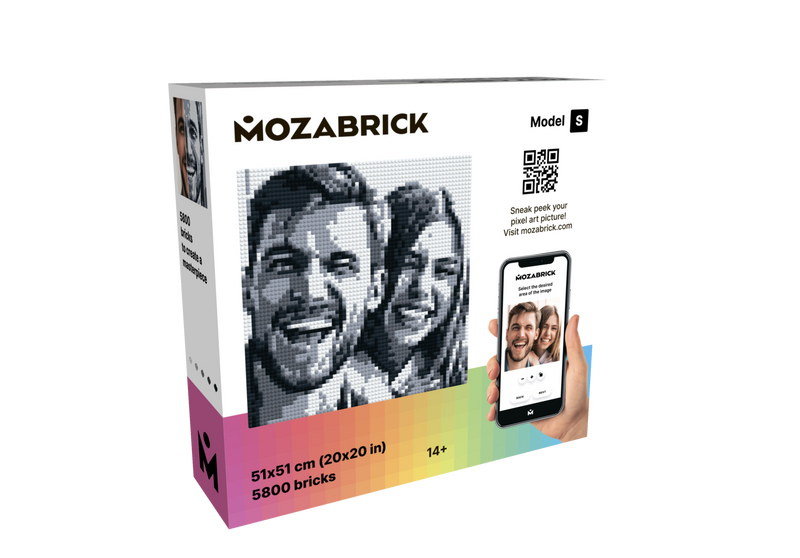 MOZABRICK 5011001 Model S Small Photo Construction Set