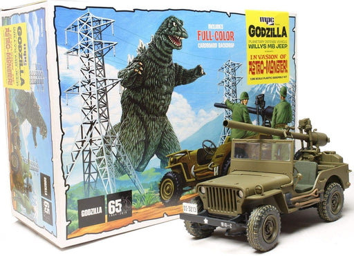 MPC Plastic Model Kits 882 1/25 Godzilla Army Jeep