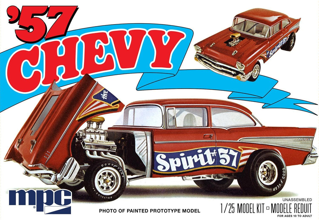 MPC Plastic Model Kits 904 1/25 1957 Chevy Spirit of 57 Gasser Car