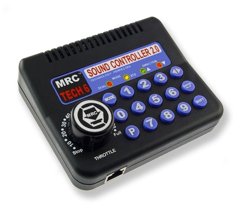 MRC 0001200 HO/N Scale Tech 6 Sound Controller DC / DCC Power Pack