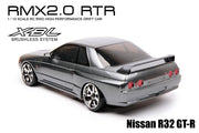 MST 533813 RMX 2.0 1/10 Scale 2WD RTR EP Brushless Drift Car with Black Nissan R32 GTR