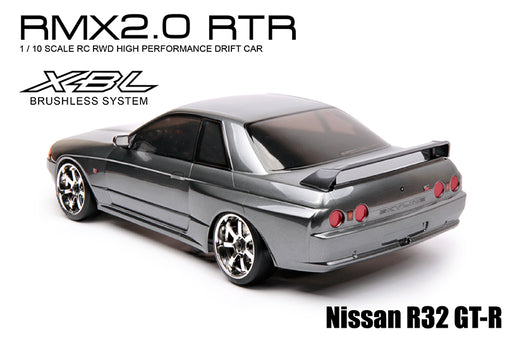 MST 533813 RMX 2.0 1/10 Scale 2WD RTR EP Brushless Drift Car with Black Nissan R32 GTR