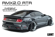 MST 533820GR RMX 2.0 1/10 2WD RTR EP Brushless Drift Car with Grey LBMT Body