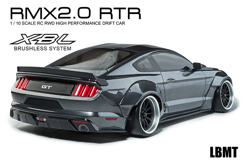 MST 533820GR RMX 2.0 1/10 2WD RTR EP Brushless Drift Car with Grey LBMT Body