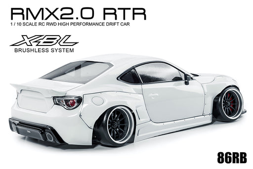 MST 533821W RMX 2.0 1/10 2WD RTR EP Brushless Drift Car with White 86RB