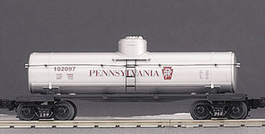 MTH 30-7007E O Gauge Tank Car Pennsylvania PRR 10297 - NOS