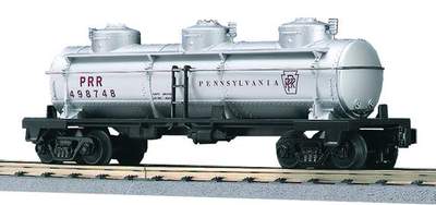MTH 30-7319 O Gauge RailKing 3 Dome Tank Car Pennsylvania Railroad PRR - NOS