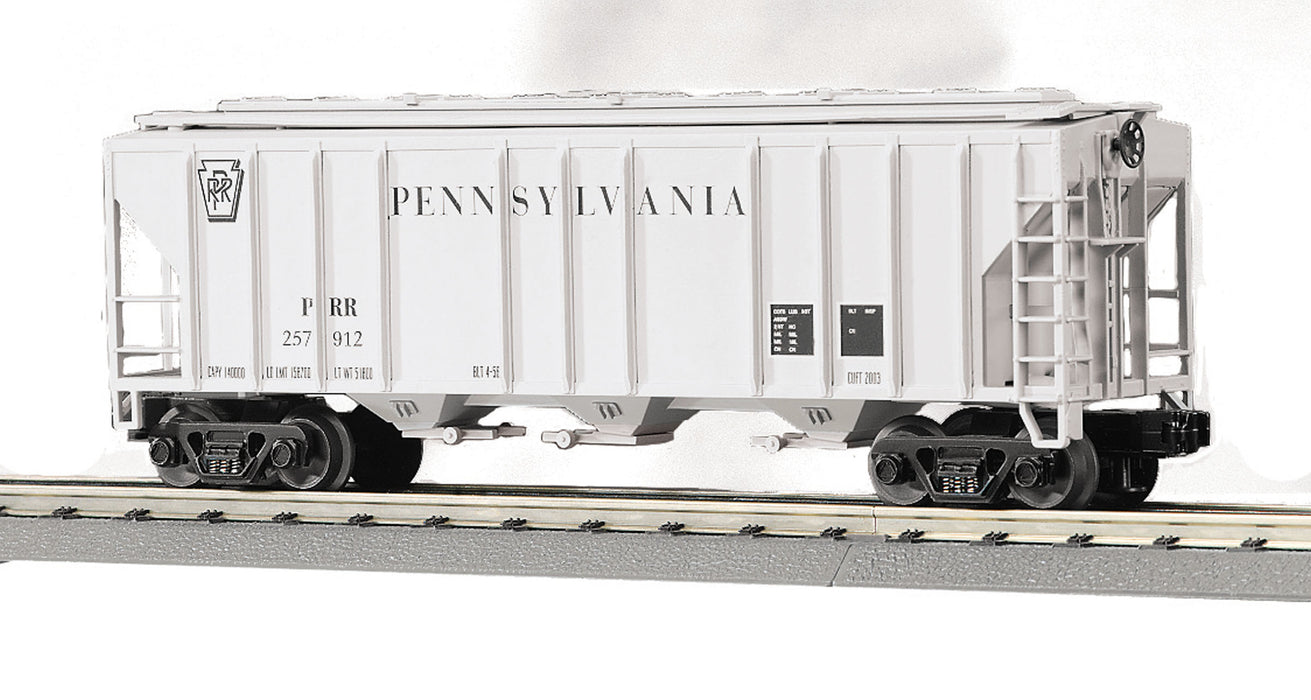MTH 30-7537 O Gauge RailKing PS-2 Covered Hopper Pennsylvania Railroad PRR - NOS