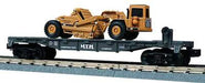 MTH 30-7616 RailKing MTH Construction Flat Car with Ertl Earth Mover