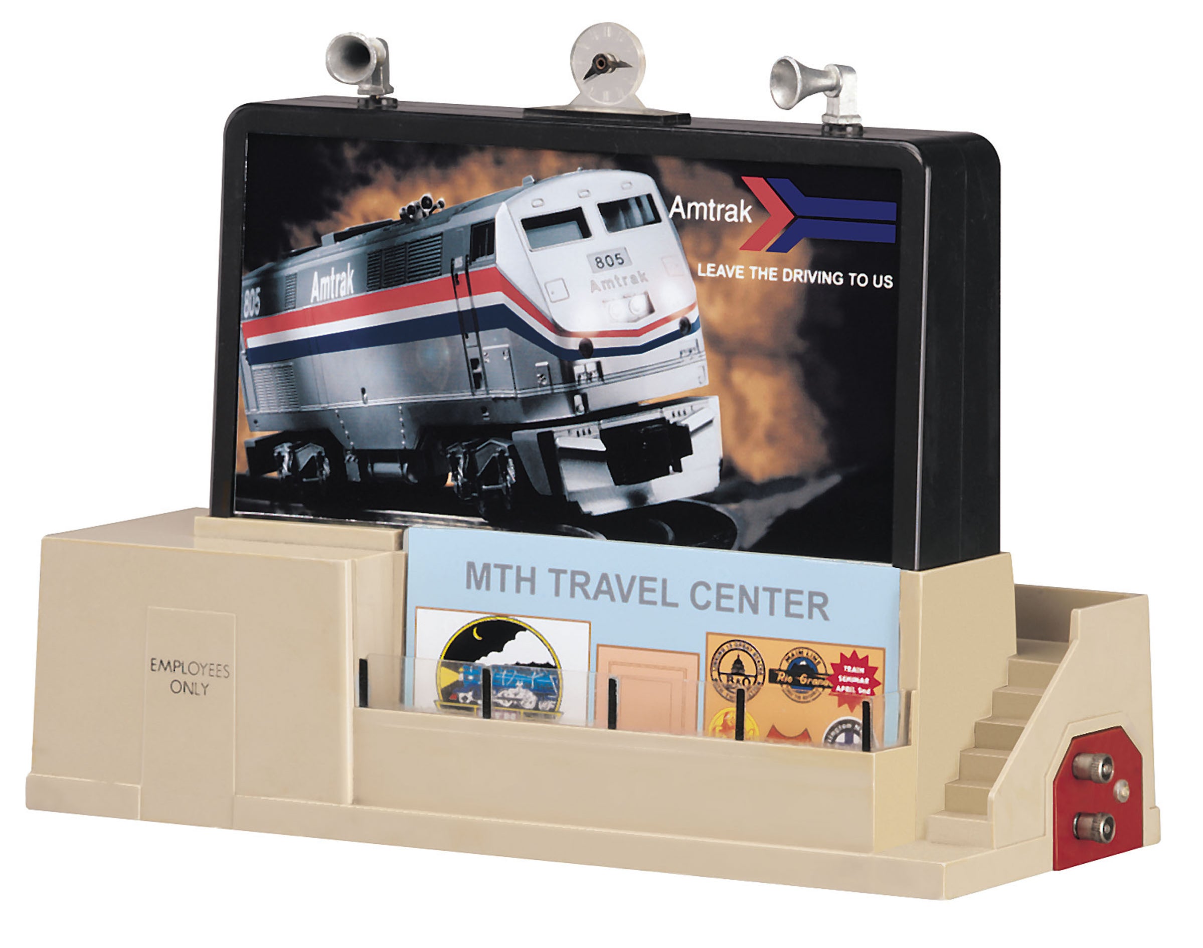 Train Dispatch Panel MTH 30-9022 O Gauge RailKing No 334 Amtrak Train Dispatch Board - NOS ...