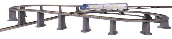MTH 40-1033 O Gauge 24 Piece Graduated Trestle System