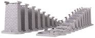 MTH 40-1033 O Gauge 24 Piece Graduated Trestle System