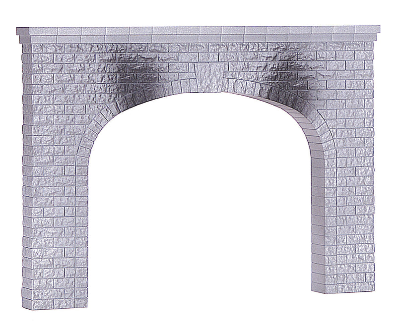 MTH 40-9015 O Gauge RealTrax Double Track Tunnel Portals 2 Pack