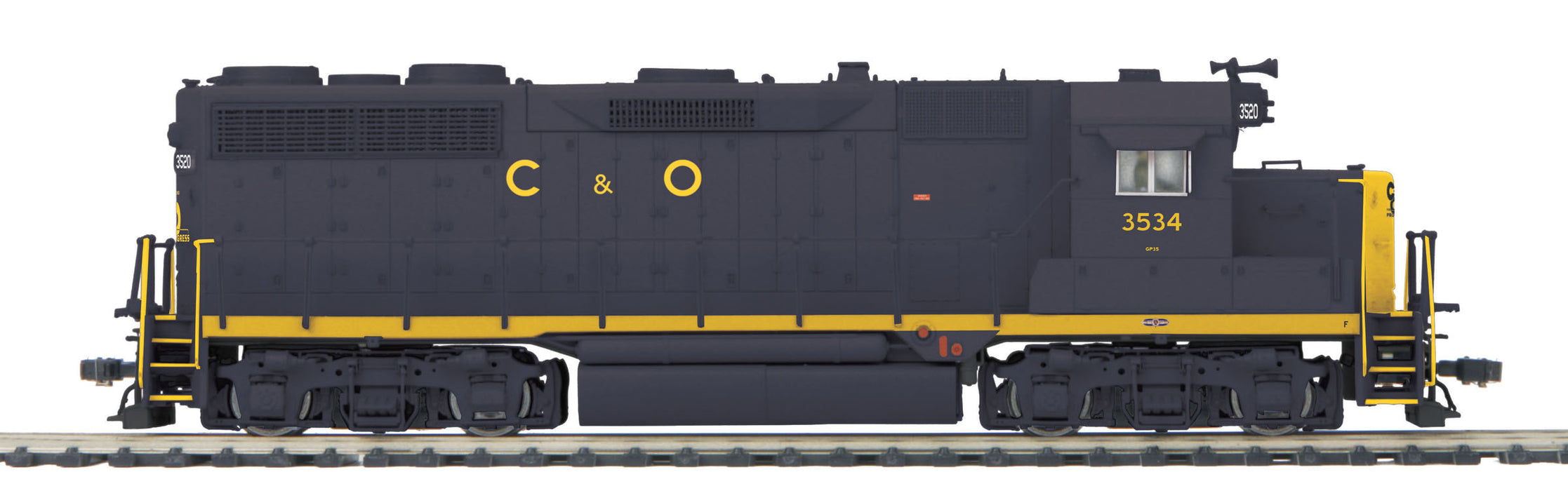 MTH 80-2237-1 HO Scale EMD GP35 Diesel Chesapeake & Ohio C&O 3534 PS3 -  USED