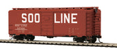 MTH 85-74122 HO Scale 40' PS-1 Boxcar SOO Line 137409 - NOS
