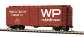 MTH 85-74133 HO Scale 40' PS-1 Boxcar Western Pacific WP 20957 - NOS