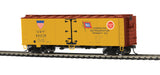 MTH 85-78046 HO Scale 40' Steel Reefer WAB/MP AMT 24375 - NOS