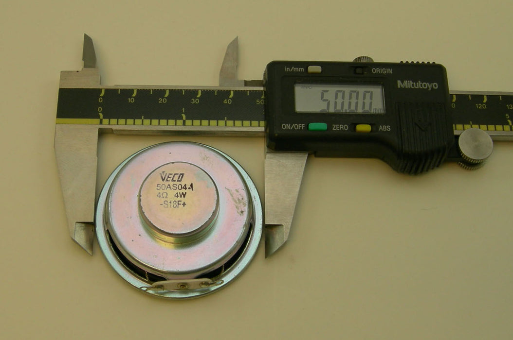 MTH BF-0000043 50mm 4ohm 4Watt Speaker