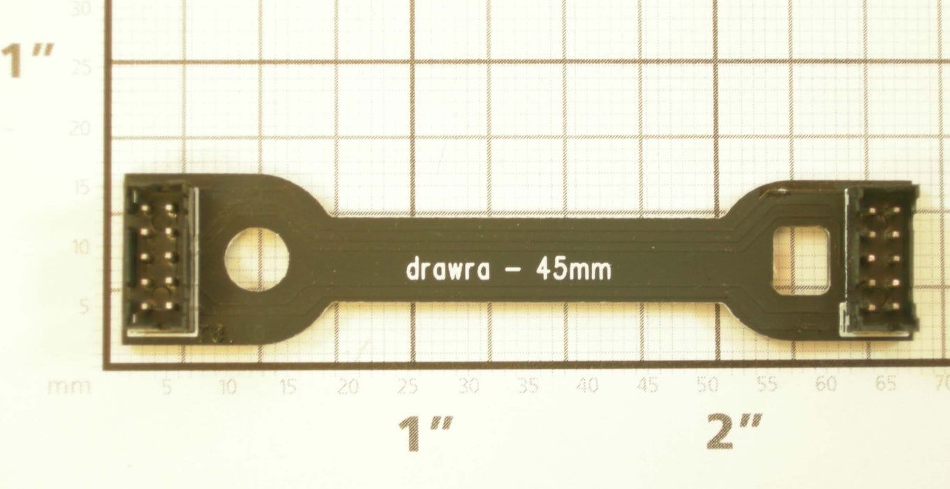 MTH FB-0000001 10 Pin Wireless 45mm Vertical Drawbar for PS3