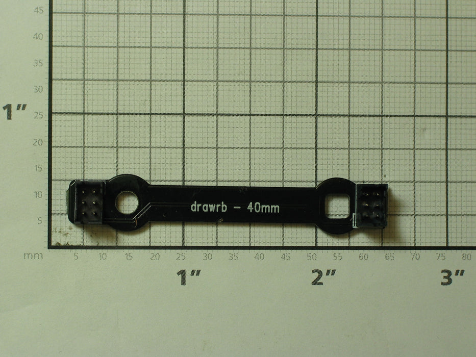 MTH FB-0000021 6 Pin Wireless 40mm Vertical Drawbar for PS3