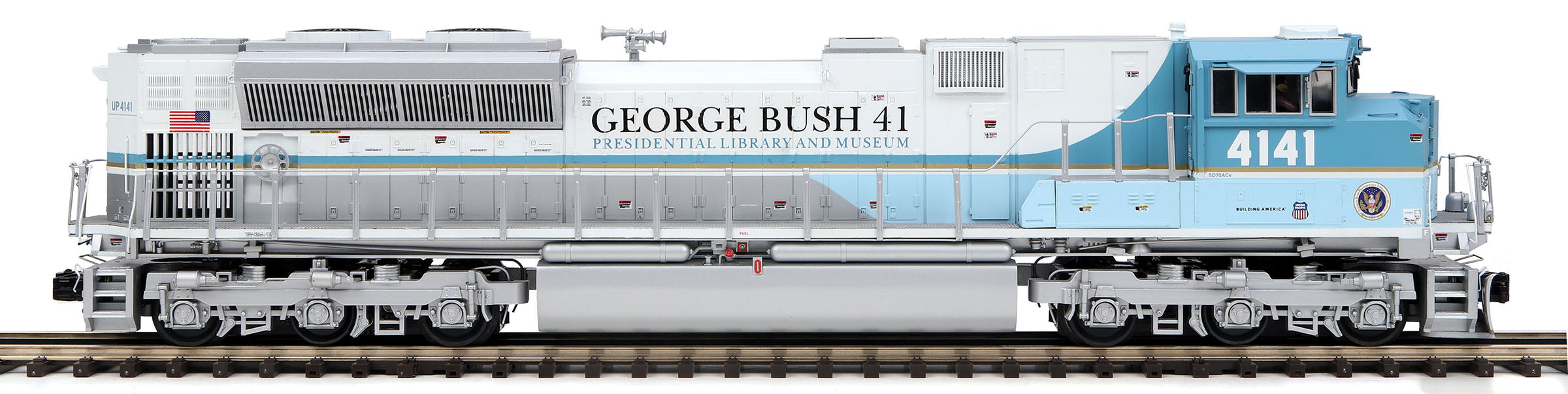 MTH Premier 20-21155-1 O Scale EMD SD70ACe Union Pacific George Bush UP 4141 PS3