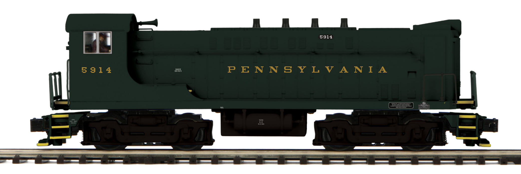 MTH Premier 20-21602-1 O Scale VO 1000 Diesel with PS3 Pennsylvania PRR 5914