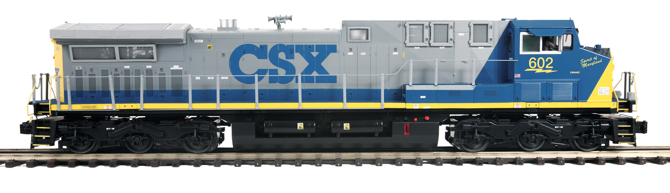MTH Premier 20-21740-1 O Scale GE AC4400 Diesel CSX 602 Spirit of Mary ...