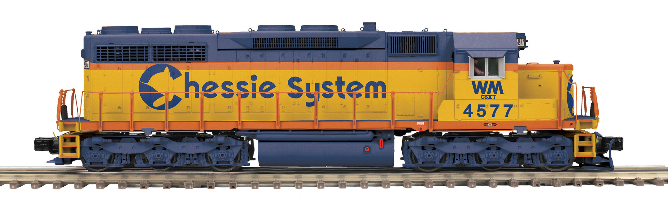 MTH Premier 20-21755-1 O Scale EMD SD35 Diesel Chessie System WM 4477 with PS3