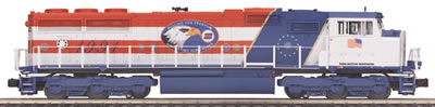 MTH Premier 20-2446-1 O Scale EMD SD60M Diesel Burlington Northern "Support Our Troops" BN 1991 USED