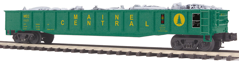 MTH Premier 20-95600 O Scale Gondola with Junk Load Maine Central MEC