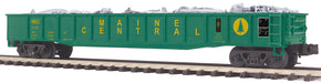 MTH Premier 20-95600 O Scale Gondola with Junk Load Maine Central MEC