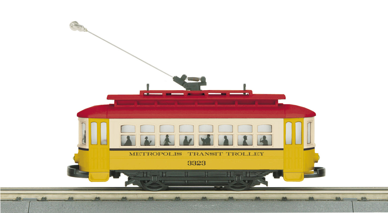MTH RailKing 30-5216 O Gauge Bump-N-Go Metropolis Transit