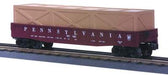 MTH RailKing 30-7209 Gondola with Crates Pennsylvania PRR - NOS