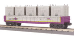MTH RailKing 30-7267 O Gauge Gondola with LCL Containers MTH Club - NOS
