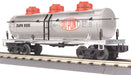 MTH Railking 30-7361 O Gauge 3 Dome Tank Car DuPont