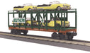 MTH Railking 30-76140 O Gauge Southern Auto Carrier Flatcar with 4 1955 Pontiac Starchiefs