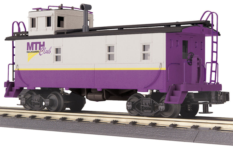 MTH RailKing 30-7779 O Gauge Offset Steel Caboose MTH Club - NOS