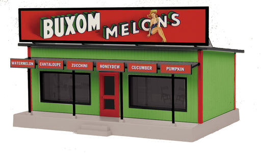 MTH Railking 30-90628 O Gauge Buxom Melons Rental Roadside Stand