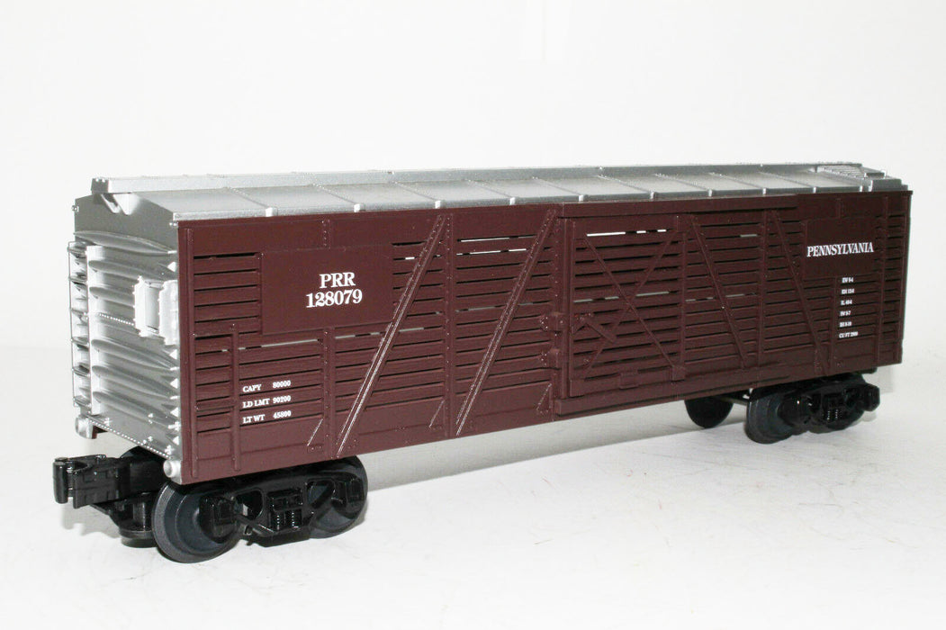 MTH RailKing RK-7105L O Gauge Semi-Scale Stock Car Pennsylvania PRR 12807 - NOS