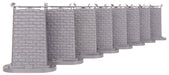 MTH RealTrax 40-1136 O Gauge 8 Piece Elevated Trestle for RealTrax