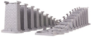 MTH RealTrax 40-1145 O Gauge 24 Piece Graduated Trestle System for FasTrack
