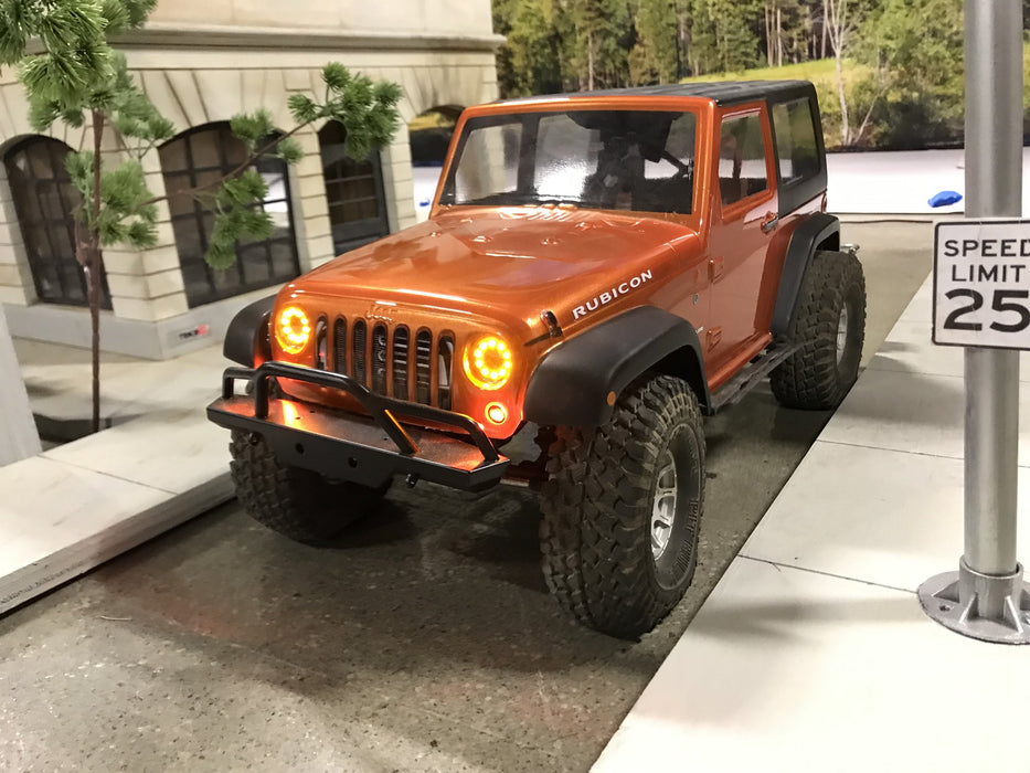 MyTrickRC Attack AA17R 17mm Red Halo LED Headlights