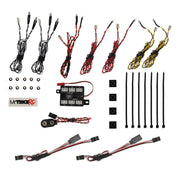 MyTrickRC Attack CR2 Car Headlight and Tail Light Package with UF-7 Controller