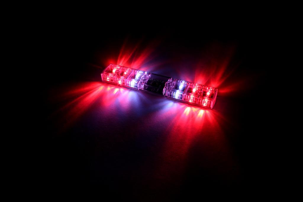 MyTrickRC Attack FB2 Fire Blaze Flasher Realistic Flashing Light Bar with Red Leds