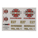 MyTrickRC ST2 1/10 Realistic Fire Department Decal Sheet